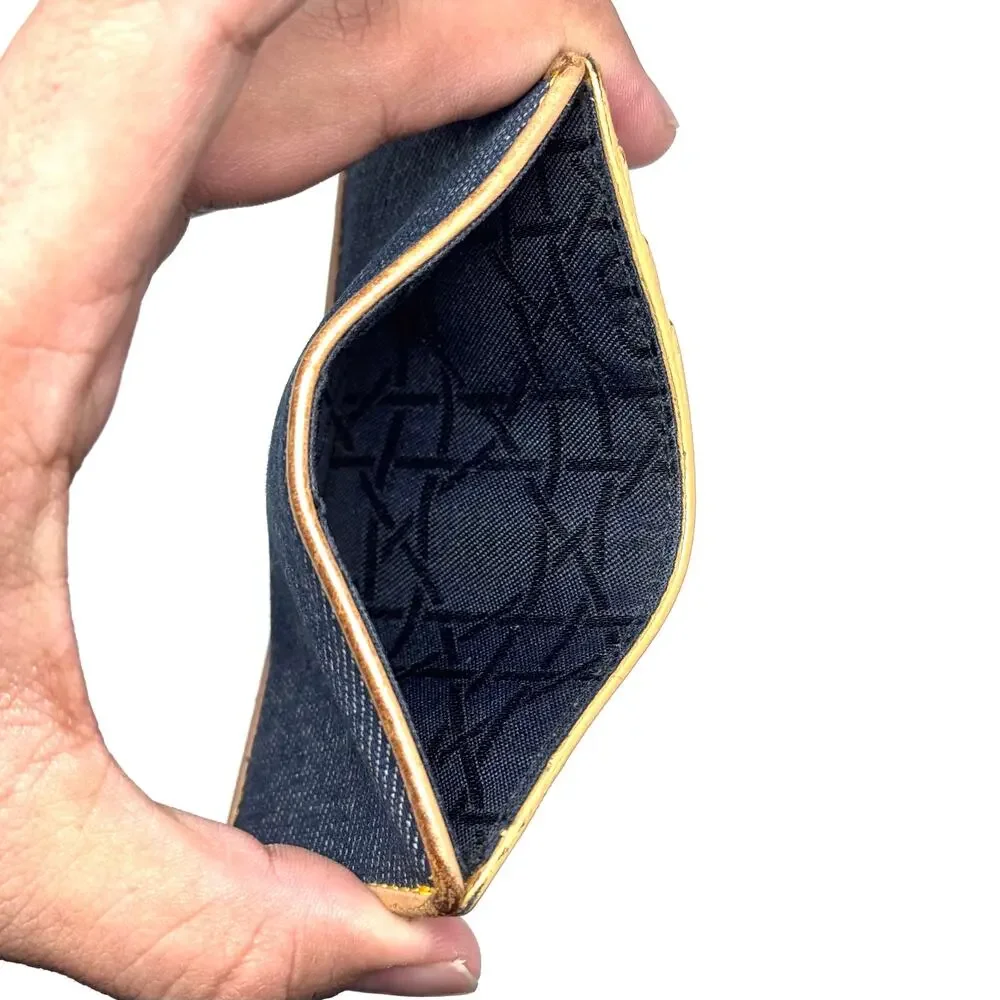 Dior Denim Cardholder Wallet